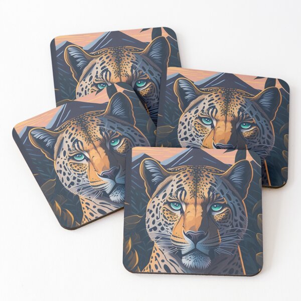 Item preview, Feline splendor amidst the lushness of the jungle designed and sold by VolumeEight.