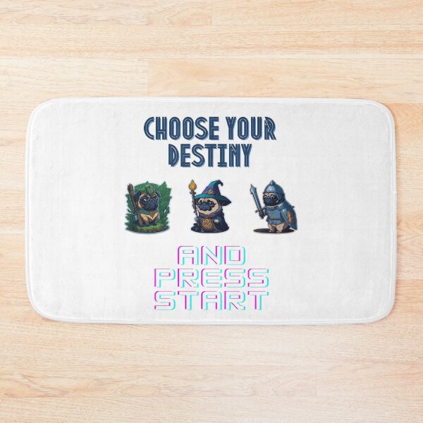 Item preview, Pug destiny designed and sold by Pug-Obsession.