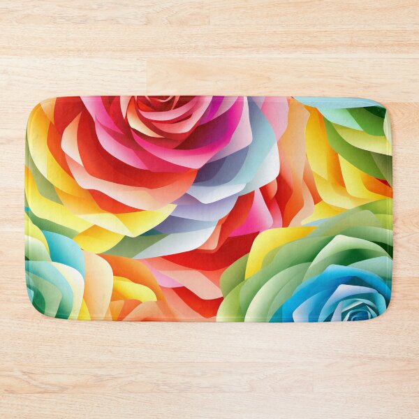 Item preview, Rainbow Rose Heads designed and sold by raviolli000.