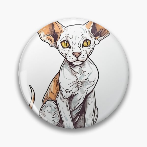 Item preview, Comical Cat Co: Funny Cornish Rex Cartoon Design for Feline & Dinosaur Lovers designed and sold by DooodleGod.