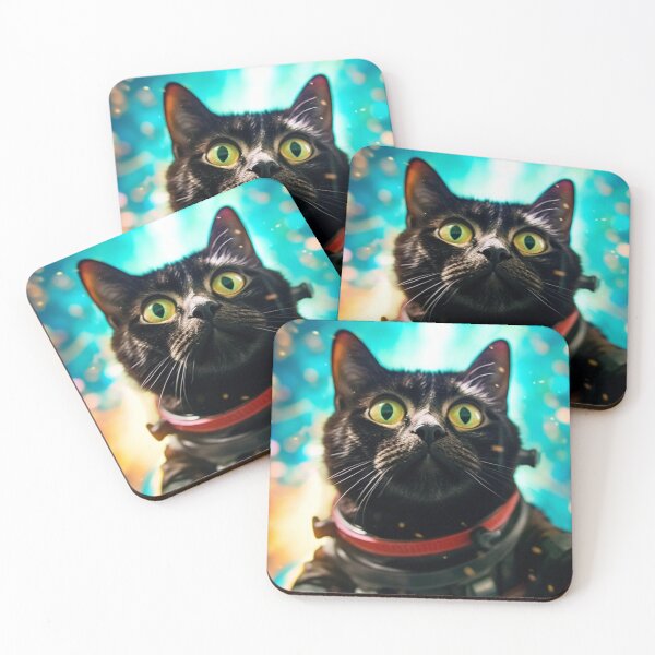 Item preview, Space Kitty Kitty Ready for Action designed and sold by BangBangYuBing.