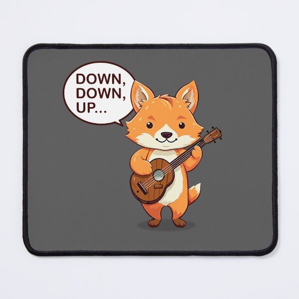 Item preview, Ukulele strumming - Down, down, up... designed and sold by the99thstudio.
