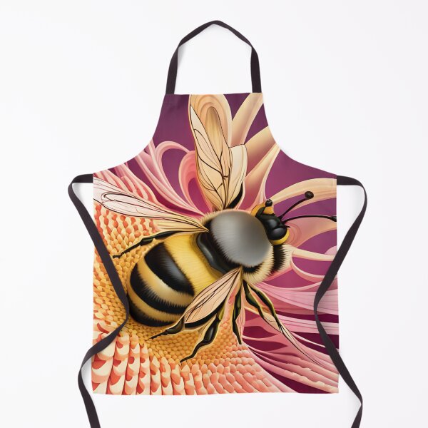 Item preview, Harmonic Hive: A Fractal Dance of Bee and Bloom designed and sold by CreativeCircus.