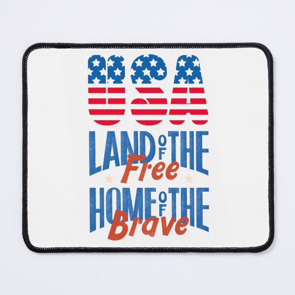 Item preview, USA land of the Free, Home of the Brave designed and sold by gredadesigns.