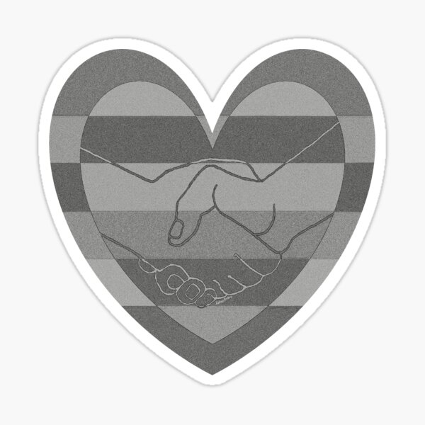 Item preview, Handshake Heart Rock Solid by IdeaJones designed and sold by IdeaJones.