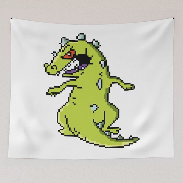 Item preview, Rugrats Dinosaur Pixel Art - Travel back to the world of the Rugrats designed and sold by SketchyPedals.
