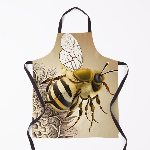 Item preview, Golden Harmony: A Fractal Blossom and Zentangle Bee Dance designed and sold by CreativeCircus.