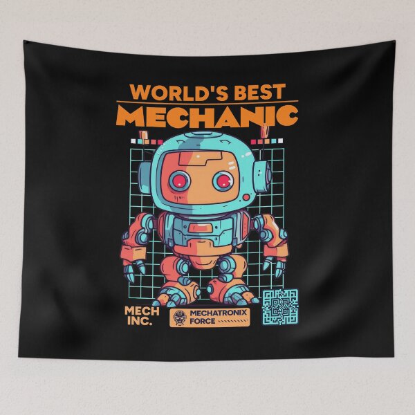 Item preview, World's Best Mechanic Gift designed and sold by InkyGenies.