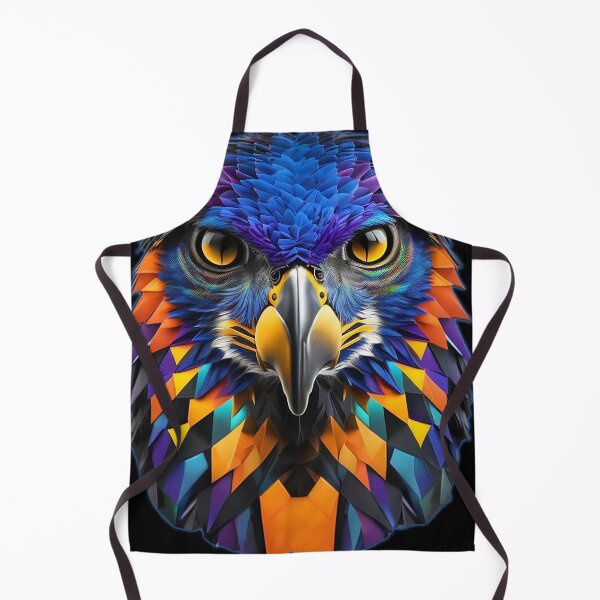 Item preview, Fierce Splendor: Colorful Eagle Visage designed and sold by cogozone.
