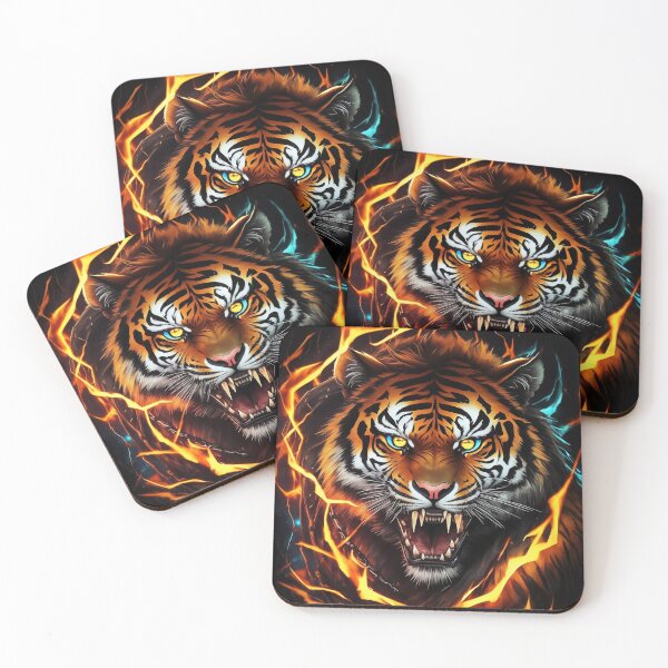 Item preview, Fierce Tiger 1 designed and sold by CuratedChoices.