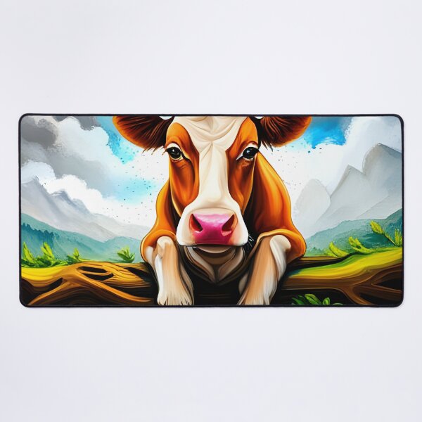 Item preview, Rural Graffiti: A Bovine Perch in Technicolor designed and sold by CreativeCircus.