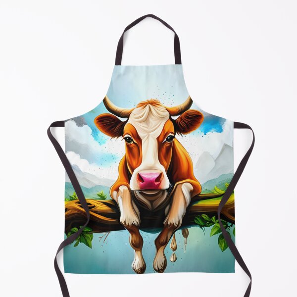 Item preview, Rural Graffiti: A Bovine Perch in Technicolor designed and sold by CreativeCircus.