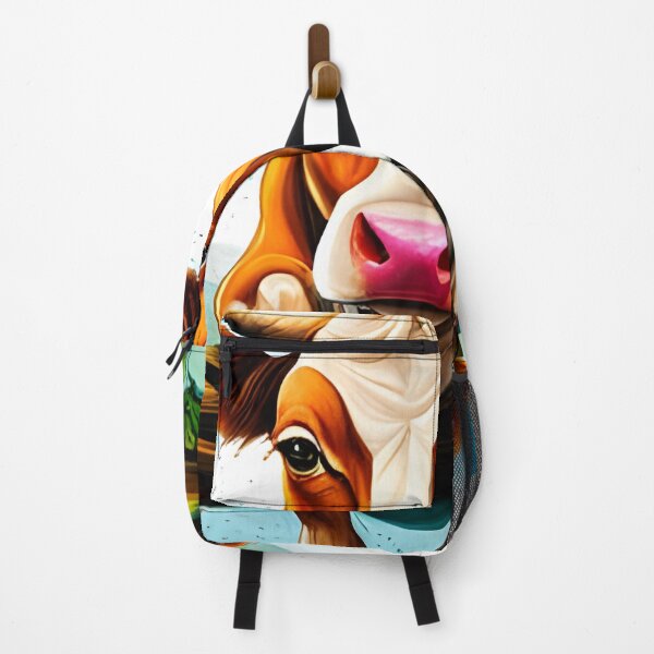 Item preview, Rural Graffiti: A Bovine Perch in Technicolor designed and sold by CreativeCircus.