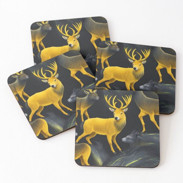 Artikelvorschau, Spirit animals, wolves and elk entworfen und verkauft von Rothnaric.