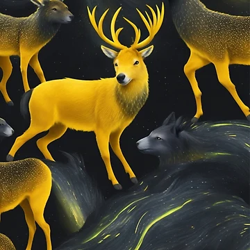 Vorschaubild zum Design Spirit animals, wolves and elk von Rothnaric