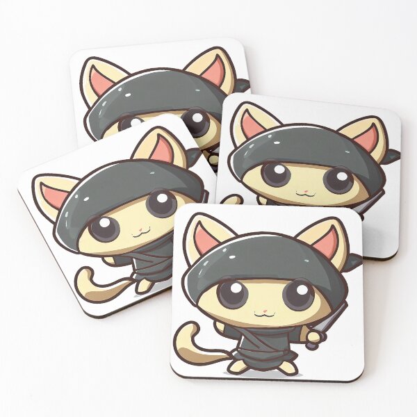 Item preview, Silent Paws: Ninja Cat designed and sold by G3Dprinter.