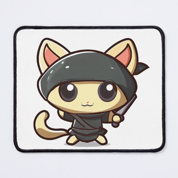 Item preview, Silent Paws: Ninja Cat designed and sold by G3Dprinter.