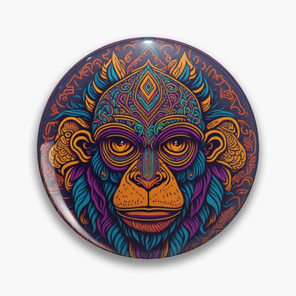Item preview, monkey designed and sold by shokA Design.