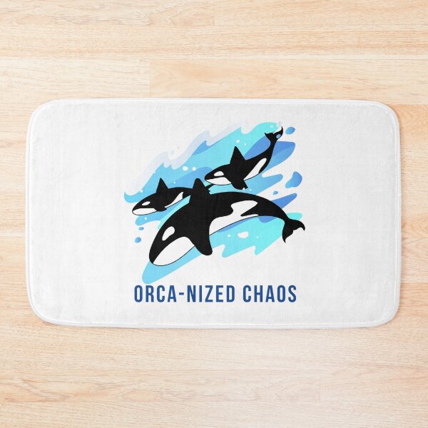 Item preview, Orca Killer Whale Attacks, Orca-nized Chaos designed and sold by Maria Garcia.