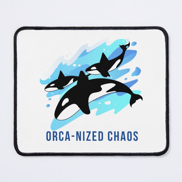 Item preview, Orca Killer Whale Attacks, Orca-nized Chaos designed and sold by Maria Garcia.