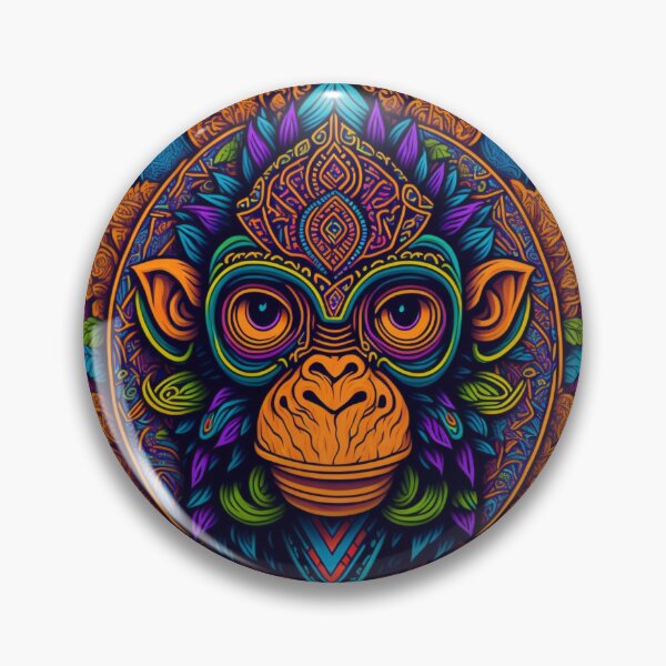 Item preview, monkey designed and sold by shokA Design.