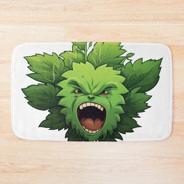 Item preview, Angry Leaf Head designed and sold by raviolli000.