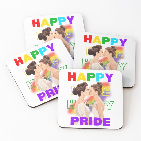 Item preview, Happy Pride: Celebrating Love with Lesbian Couple designed and sold by Phalong.