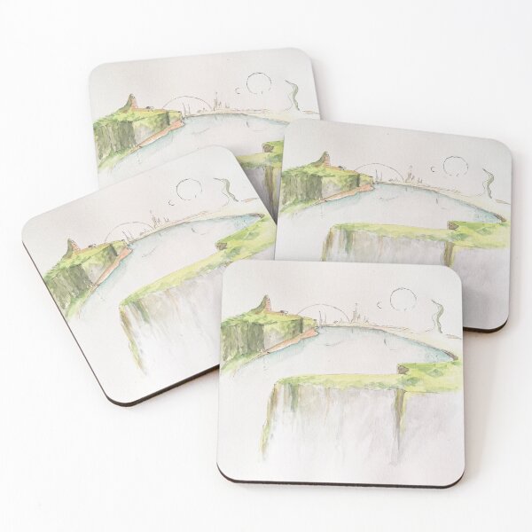 Item preview, watercolor landscape fantasy designed and sold by NHBart.