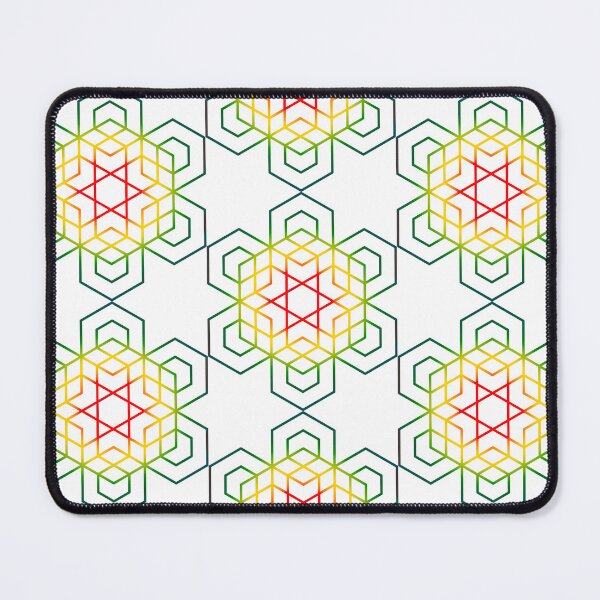 Item preview, geometric chakra colour design white backdrop designed and sold by GeoffBeattie.
