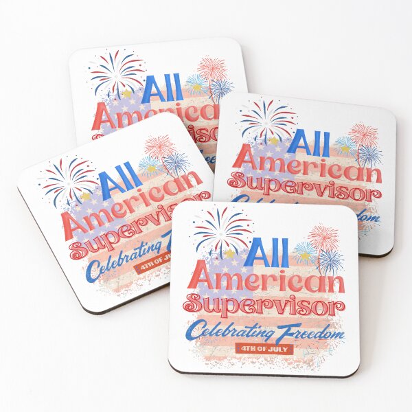 Item preview, 4th Of July, All American Supervisor Celebrating Freedom  designed and sold by ShopULove.