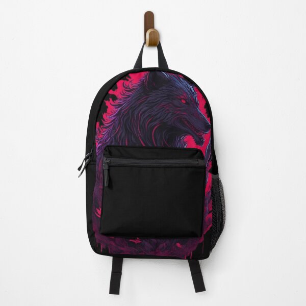 Item preview, Graffiti Splatter Painted Wolf -Japanies Style designed and sold by YrtemmyS.