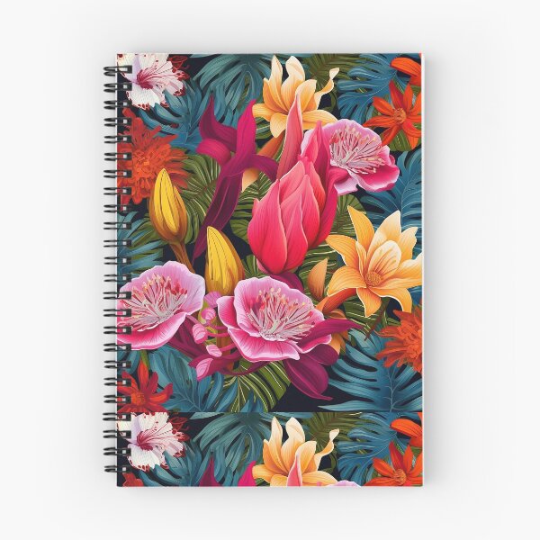 Item preview, Tropical Tapestry: Exotic Flowers Pattern designed and sold by imaginariumlab.