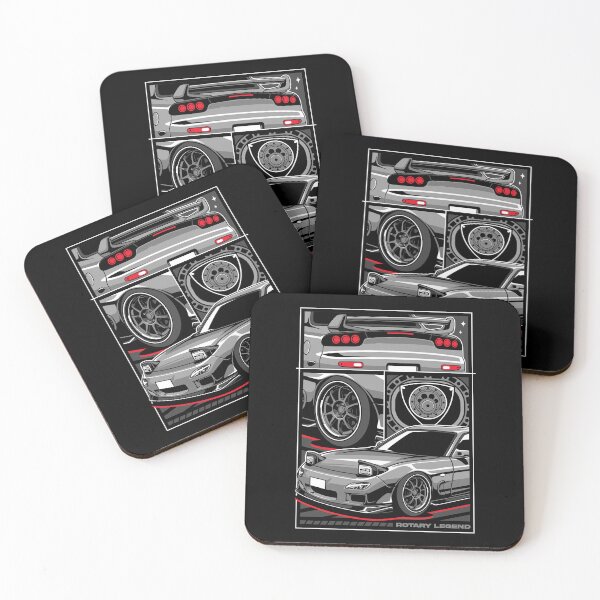 Item preview, Mazda RX7 Comic Style Drawing designed and sold by mohalldi.
