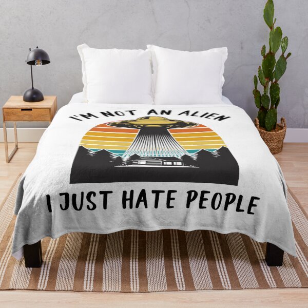 Item preview, I'm not an alien I just hate people designed and sold by SunnyFunnyArt.