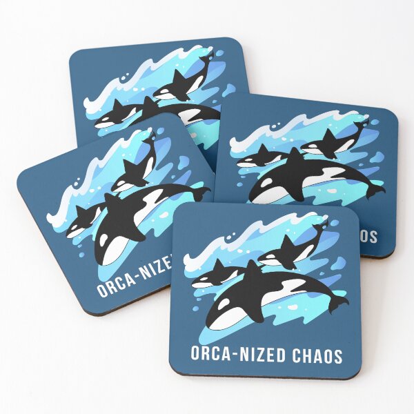 Item preview, Orcanized Orca Killer Whale Attacks designed and sold by Maria Garcia.