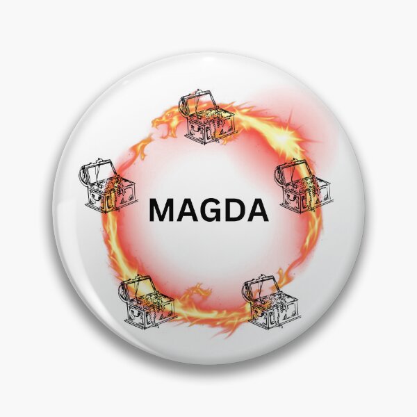 Item preview, Magda - Fire dragon designed and sold by Alan Bragalini.