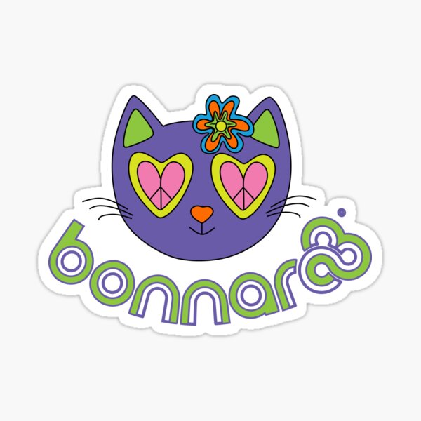 Artikel-Vorschau von Bonnaroo-Musikfestival-Hippie-Katze bereit zum Roo, designt und verkauft von Babush-kat.
