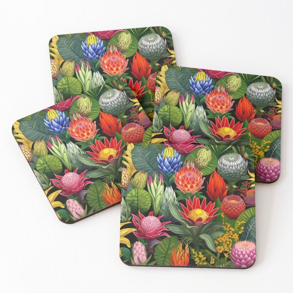 Item preview, Exotic Bloom: Tropical Floral Array designed and sold by imaginariumlab.