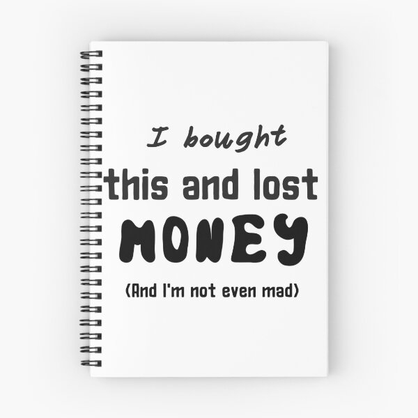 Item preview, I bought this and lost money and I'm not even mad Plain Version sticker by DozyJov designed and sold by DozyJov.