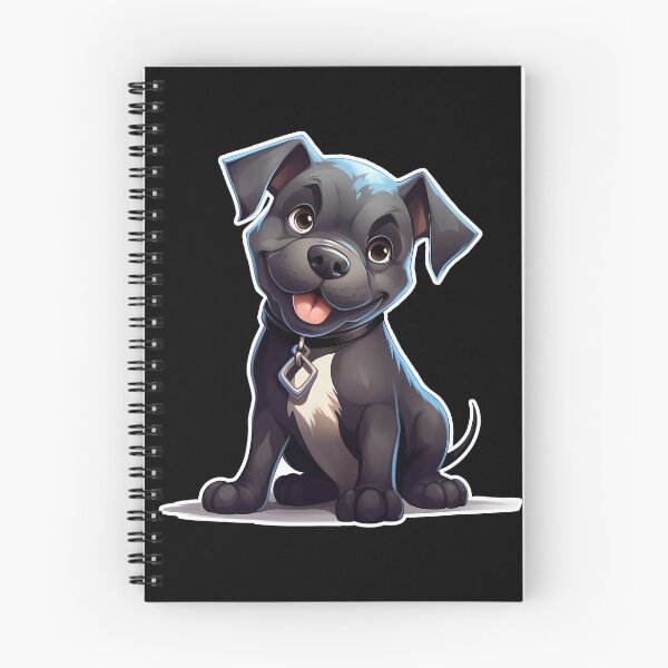 Item preview, Pawfectly Adorable: Delight in the Cuteness of a Black Pitbull Puppy designed and sold by DarkDesign69.