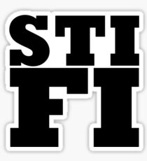 Sticky Fingers STIFI LOGO Sticker