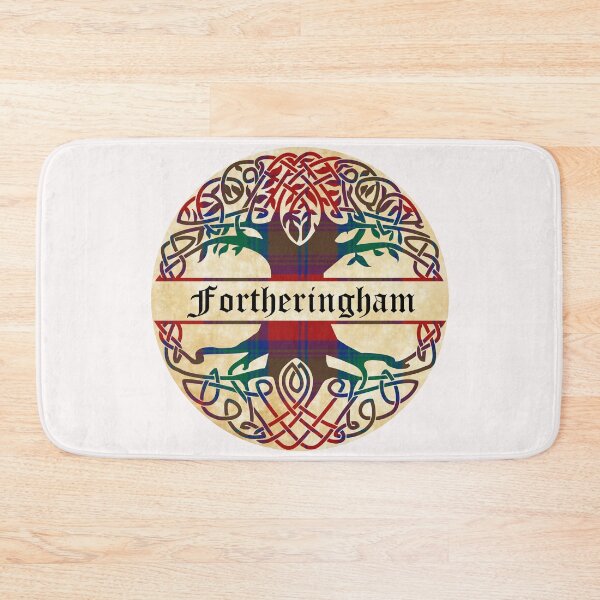 Item preview, Fortheringham Tree of Life Clan Scottish Surname tartan designed and sold by BagTown Clans.