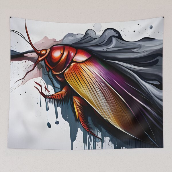 Item preview, Metamorphosis: The Vibrant Resilience of the Cockroach designed and sold by CreativeCircus.