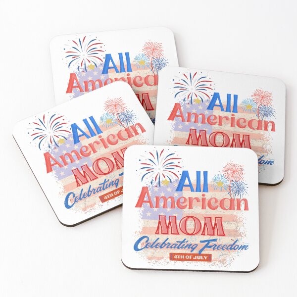 Item preview, 4th Of July, All American MOM Celebrating Freedom  designed and sold by ShopULove.