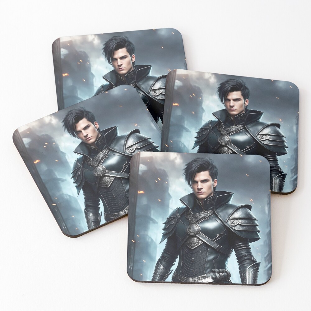 Item preview, Coasters (Set of 4) designed and sold by MonoPrintables.