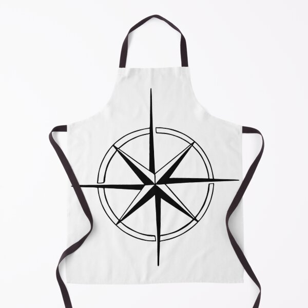 Item preview, Vector Compass - TRAVEL Collection - Black and White designed and sold by noirnoire.