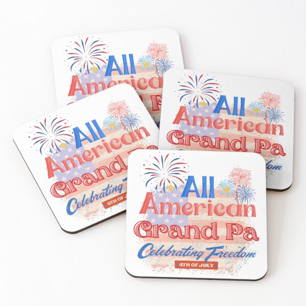 Item preview, 4th Of July, All American Grand Pa Celebrating Freedom  designed and sold by ShopULove.
