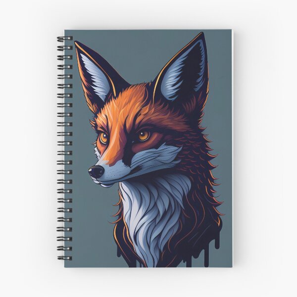 Item preview, Dripping Fox: Highly Detailed Digital Portrait designed and sold by Motumbox.