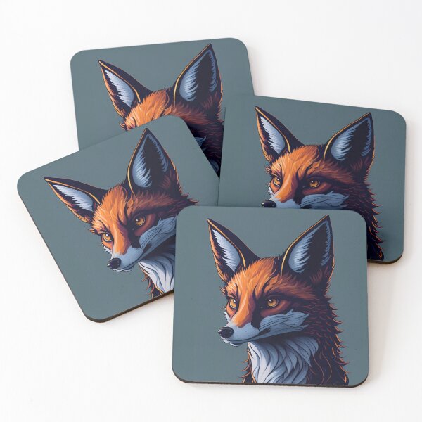 Item preview, Dripping Fox: Highly Detailed Digital Portrait designed and sold by Motumbox.