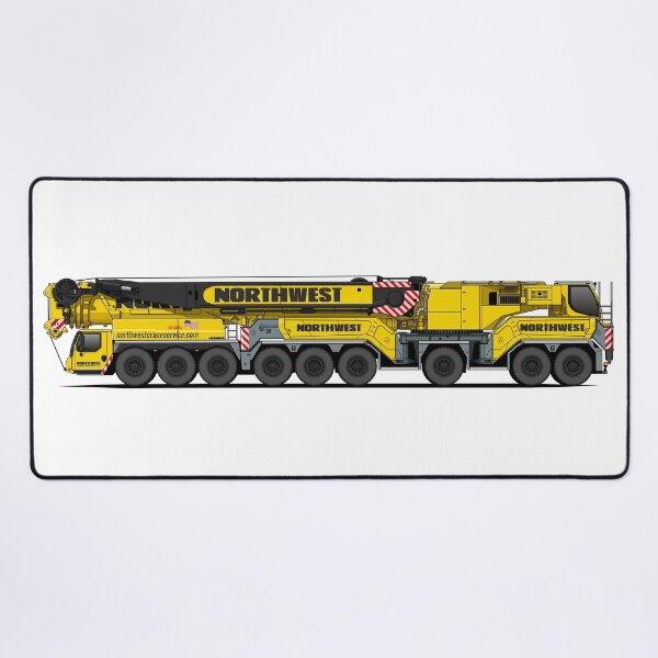 Heavy Crane 26 Desk Mat